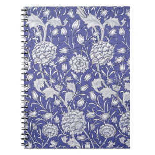 Vintage Bloom Flower Old - William Morris Notebook