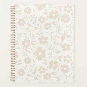 Vintage Bloom Soft Linen - Neutral Planner