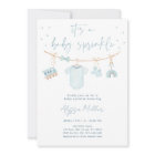 Vintage Blue Boy Baby Clothes Baby Sprinkle