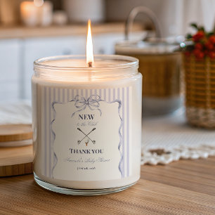 Vintage Blue Boy New to the Club Golf Baby Shower Square Sticker