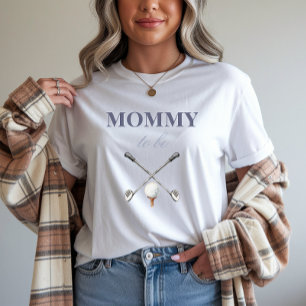 Vintage Blue Boy New to the Club Golf Baby Shower T-Shirt