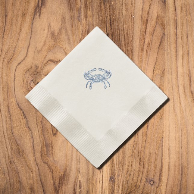 Vintage  blue  crab no3 napkins (Creator Uploaded)