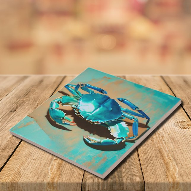 Vintage  blue  crab  tile (Creator Uploaded)