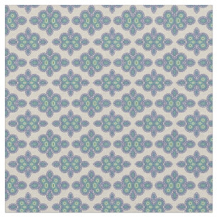 Vintage Blue Dreams Material Fabric