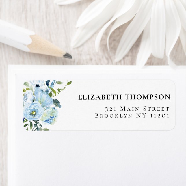 Vintage Blue Floral Bridal Shower (Insitu)