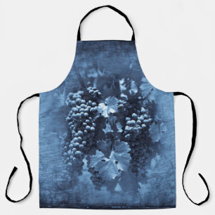 Vintage Blue Grapes Plaster Apron