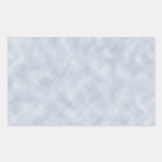 Vintage Blue Grey Parchment Texture Rectangular Sticker (Front)