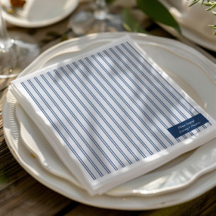 Vintage Blue Napkins for Wedding Reception