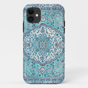 Vintage Blue Rug Pattern Case-Mate iPhone Case