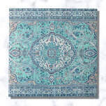 Vintage Blue Rug Pattern Tile<br><div class="desc">Vintage Blue Rug Pattern</div>