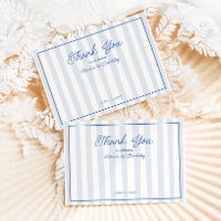 Vintage Blue Stripe Lobster 1st Birthday