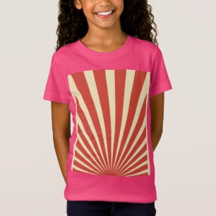 Vintage blue sunburst posters T-Shirt