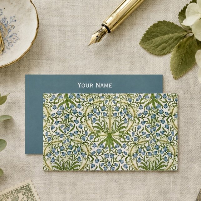 Vintage Bluebells  Business Card (Creator Uploaded)