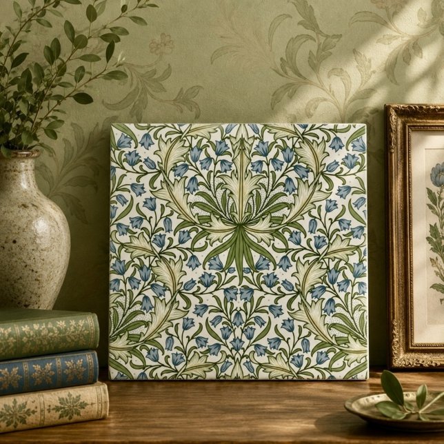 Vintage Bluebells  Tile (Creator Uploaded)