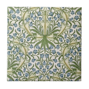 Vintage Bluebells  Tile
