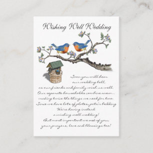 Vintage Bluebirds Wishing Well, Website Insert