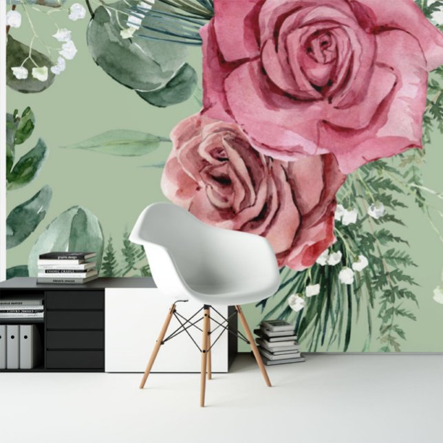 Vintage Blush peony floral whimsical Wallpaper (Creator Uploaded)
