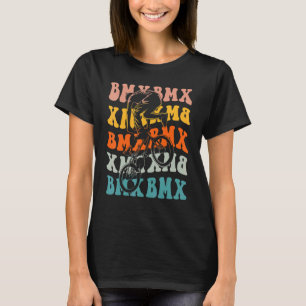 Vintage BMX Cycling Bike Biker Mens Boys Kids T-Shirt