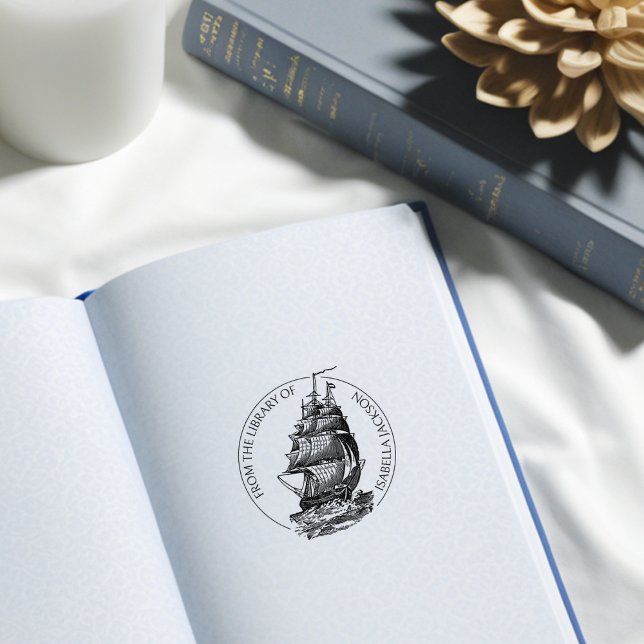 Vintage Boat From the Library Of Rubber Stamp (Creator Uploaded)