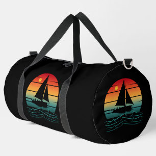Vintage Boating Duffle Bag