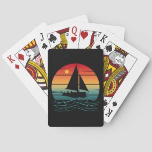 Vintage Boating Playing Cards