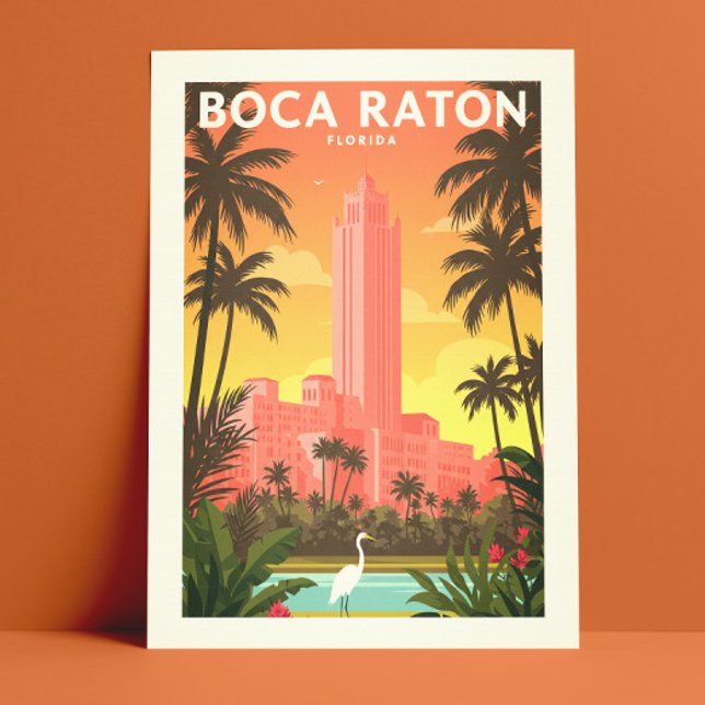 Vintage Boca Raton Florida Postcard (Creator Uploaded)