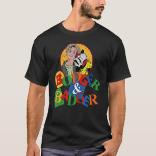Vintage Bodger And Badger Retro Kids Tv T-Shirt