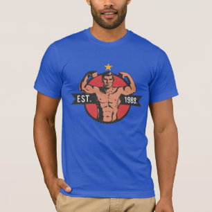 Vintage Bodybuilder EST 1988 T-Shirt