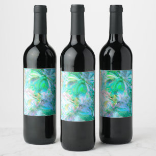 Vintage Boho Fantasy – Enchanted Floral Dream Wine Label