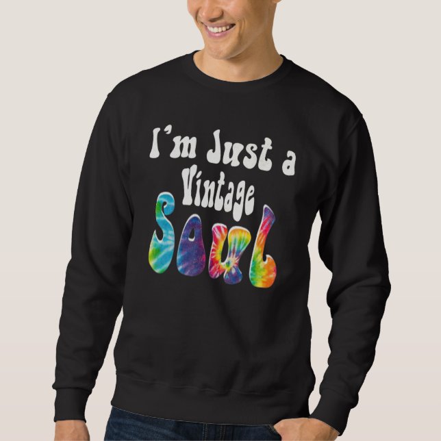 Vintage Boho Soul Retro Sweatshirt (Front)