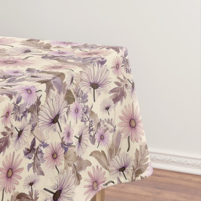 Vintage Boho Wildflowers  Tablecloth (In Situ)