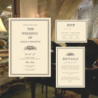 Vintage Book Classic Wedding