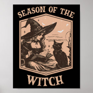 Vintage Book Club Salem 1692 Season Of Witch Hallo Poster