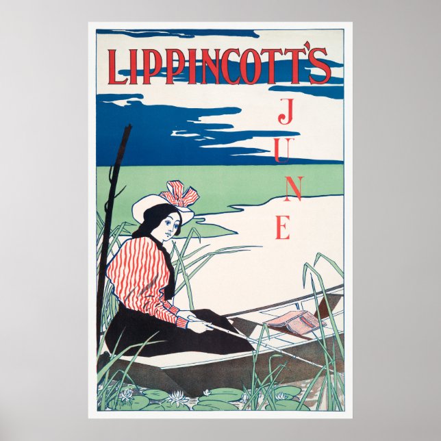 Vintage Book Cover Poster (Front)