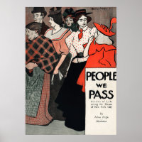 Vintage Book Cover Poster