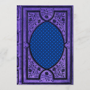 Vintage Book Cover Wedding Invitations