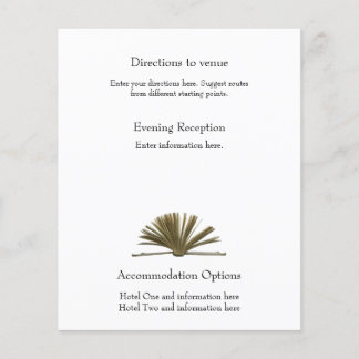 Vintage Book Directions and Accommodations