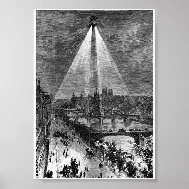 Vintage Book Illustration Poster (Front)