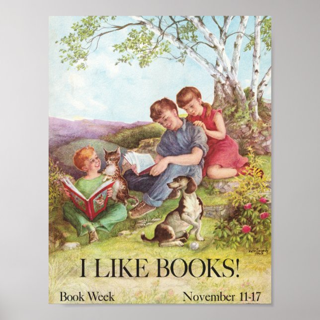 Vintage Books Advertisement Poster (Front)