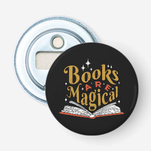 Vintage Books Are Magical Bottle Opener
