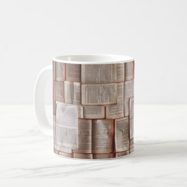 Vintage Books Coffee Mug (Front Left)