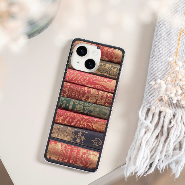 Vintage books iPhone case (Creator Uploaded)