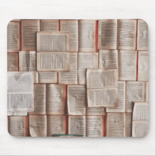 Vintage Books Mouse Pad