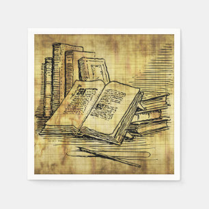 Vintage Books Napkin