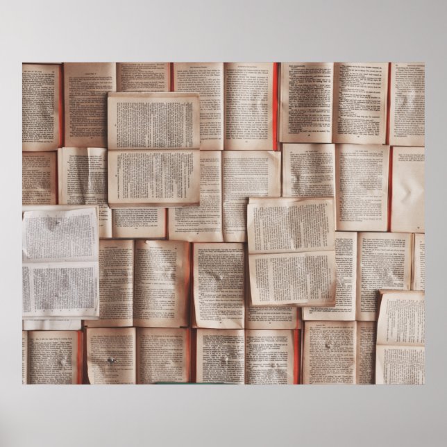 Vintage Books Poster (Front)