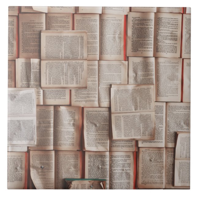 Vintage Books Tile (Front)