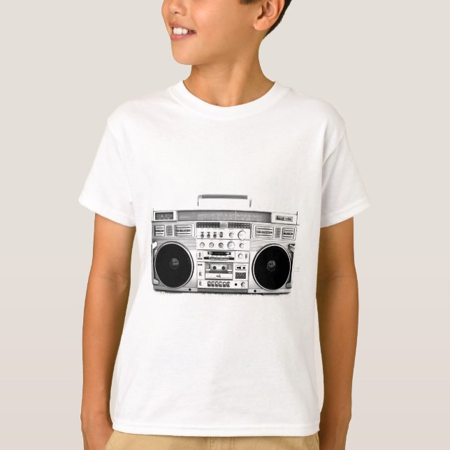 vintage boombox T-Shirt (Front)