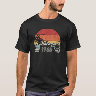 Vintage Born In 1968 54th Birthday 54 Years Old T-Shirt