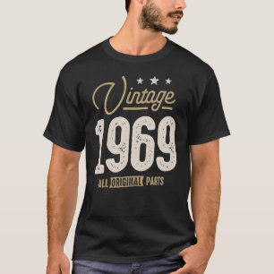 Vintage Born in 1969 - 53rd Birthday Retro Classic T-Shirt
