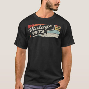 Vintage Born In 1973 49th Birthday 49 Years Old 1 T-Shirt